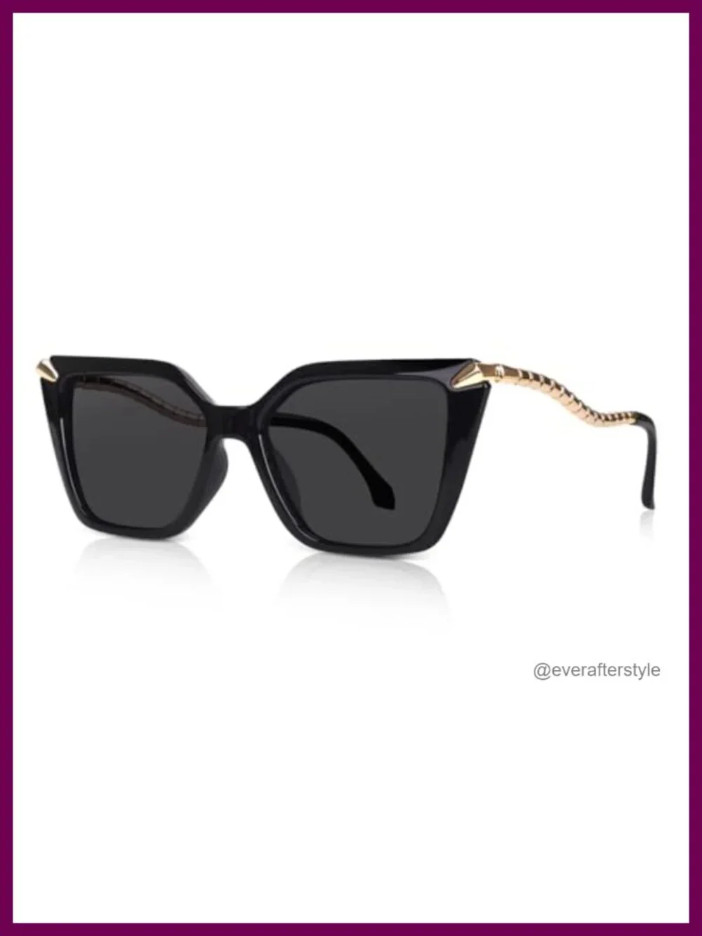 Oversized Square Polarized Sunglasses for Women UV400 Protection